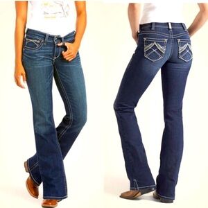 ARIAT R.e.a.l Mid Rise Boot Cut Jean Size 27R